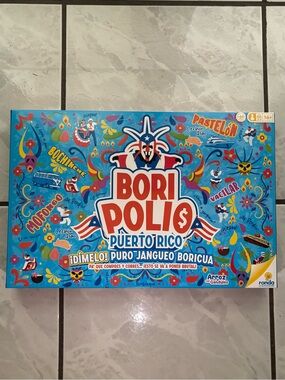 BORIPOLIO Puerto Rico - Monopoly Inspired Board Game NIB